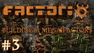 Factorio - Building a Mega Factory: Part 3, Automating Red Science & Starting steel production.