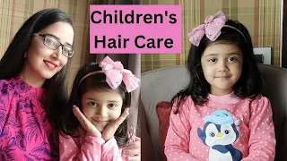 Children's Haircare Routine (2023) for Long Strong and Healthy Hair | Kiara's Haircare Routine