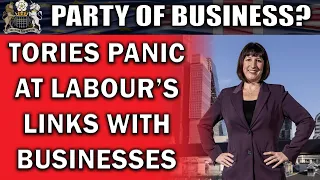 Tories Panic at Labour's Growing Business Links