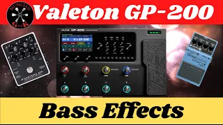 Unleashing the Power of Valeton GP 200 Bass Effects