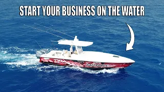 HOW TO START A SUCCESSFUL CHARTER BOAT BUSINESS + $3000 GIVEAWAY