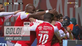 Goal | Golo André Horta: SC Braga (2)-0 Benfica (Liga 21/22 #28)