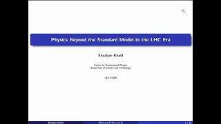 Physics Beyond the Standard Model At the LHC Era