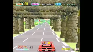 アウトラン　セガサターン版　/ Outrun Sega saturn