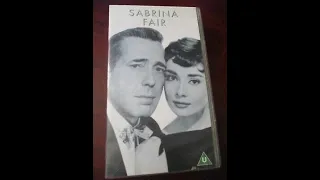 Original VHS Opening and Closing to Sabrina Fair UK VHS Tape