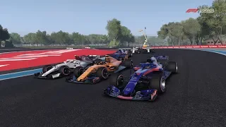 F1 2018 Gameplay - French GP!!! Brendon Hartley