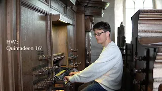 Exploring the 1733 Hinsz Organ in Leens, The Netherlands with Sietze de Vries | Bálint Karosi