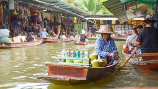 Sawadeekhaa!!!Thailand 🇹🇭 floating market