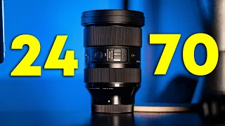 The BEST All Around Lens for Sony Full Frame | Sigma 24-70 f2.8