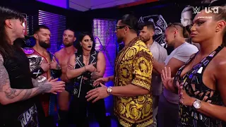 The Judgement Day Backstage Segment - Wwe Raw 4/1/24