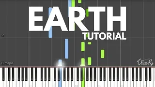 EARTH | PIANO TUTORIALS  (Synthesia)