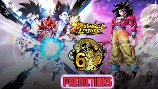 6TH ANNIVERSARY - START DATE, CHARACTERS TO EXPECT!! DRAGON BALL LEGENDS. ULTRA SSJ4 Goku/Gogeta
