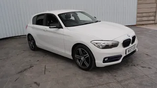 BMW 1 SERIES 1.5 116D SPORT 5DR MANUAL For Sale At Golden Hill Garage