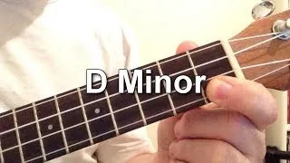 How to play D Minor chord on the ukulele!