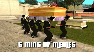 5 MINUTES OF MEMES || GTA SA COFFIN DANCE COMPILATION #1