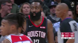 Final Minutes, Houston Rockets vs Sacramento Kings, 12/23/19 | Smart Highlights