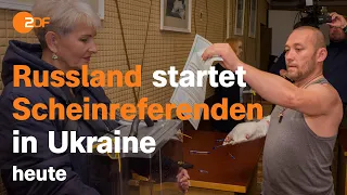 heute 19:00 Uhr v 23.09.22 Scheinreferenden, Krankenkassen, Iran, Fridays for Future (українською)