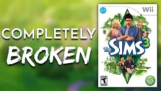 the most BROKEN spin-off in the entire franchise... sims 3 wii