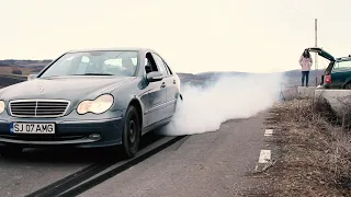 Mercedes Benz C220 Burnout W203