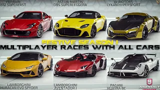 Festive Season I Multiplayer Races W/ ALL CARS | Asphalt 9: Legends