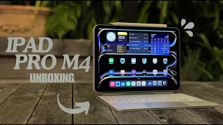 iPad Pro M4 Unboxing + Magic Keyboard