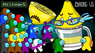 어몽어스 VS Ms. LemonS | Funny Among Us Animation