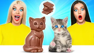 Desafio: Chocolate vs. Objetos Reais #3 | Pegadinhas Engraçadas! Teste de Sabor por Multi DO