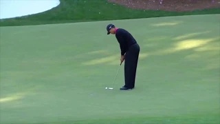 Every Tiger Woods eagle in the final round of The Masters