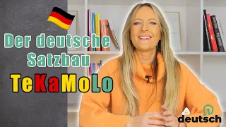 🇩🇪Der deutsche Satzbau einfach erklärt - TeKaMoLo