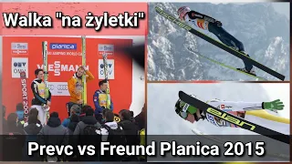 WALKA "NA ŻYLETKI" - Prevc vs Freund - Planica 2015 - Kącik Historyczny #33