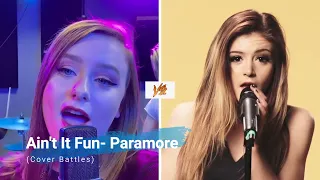 First To Eleven VS Against The Current 'Ain't It Fun' (Cover Battles)