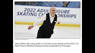 2022 U.S. Adult Figure Skating Championships - Dean Wiles - Adult Gold Men's Free Skate (photo set)