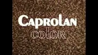 Vintage Old 1960's Allied Chemical Caprolan Nylon Carpet Commercial 3