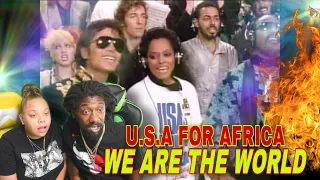 FIRST TIME HEARING U.S.A. For Africa - We Are the World REACTION