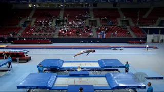 DAVYDENKO Anton (UKR) - 2017 Trampoline Worlds, Sofia (BUL) - Qualification Trampoline Routine 1