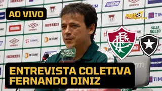 COLETIVA FERNANDO DINIZ AO VIVO - FLUMINENSE X BOTAFOGO DIRETO DO ESTÁDIO NILTON SANTOS