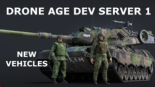 New Vehicles in "Drone Age" 1st Dev Server [War Thunder 2.19 Update]