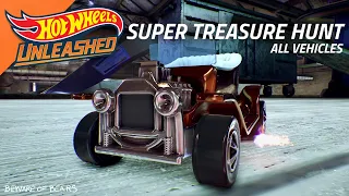 All Super Treasure Hunt Cars (in Multiplayer Racing) | Hot Wheels Unleashed