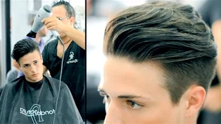 Disconnected Undercut - Haircut and Style (Actual Haircut Footage)