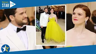 Rose Leslie and Kit Harington ooze glamour as they grace Met Gala 2021 for the first time