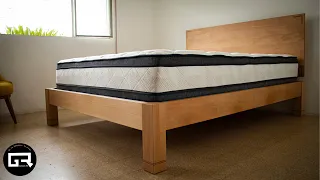 CARPINTERIA JAPONESA CAMA de MADERA DESARMABLE [Diseño de AUTOR] BED WOOD FURNITURE