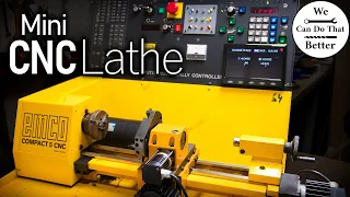 I Bought a 1980's Industry Standard Mini CNC Lathe | Emco Compact 5 CNC