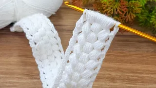 Amazing👌 * Super Easy Tunisian Crochet Baby Bandana For Beginners online Tutorial * #Tunisian