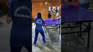 Deadly backhand Block ☠️😱 #tabletennis #rally #training #subscribe #trending