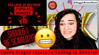 Opera Singer Reacts to Falling In Reverse - Popular Monster