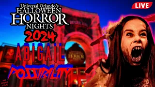 Could ABIGAIL Come to HALLOWEEN HORROR NIGHTS 2024 | Livestream