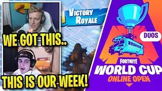 PROOF Tfue & Cloak are READY to QUALIFY for WORLD CUP FINALS!