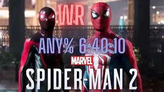 [WR] Marvel’s Spider-Man 2 Any% 6:40:10