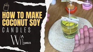 How to Make Coconut Soy Candles