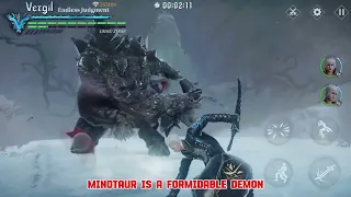 Devil May Cry: Peak of Combat Boss Fight Tutorial - Minotaur